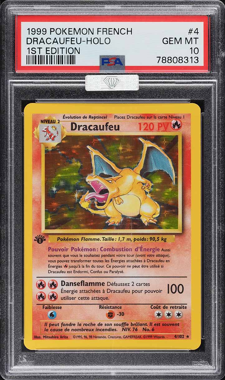 Pokémon · Dracaufeu · Français · PSA 10 PSA 10 · 78808313