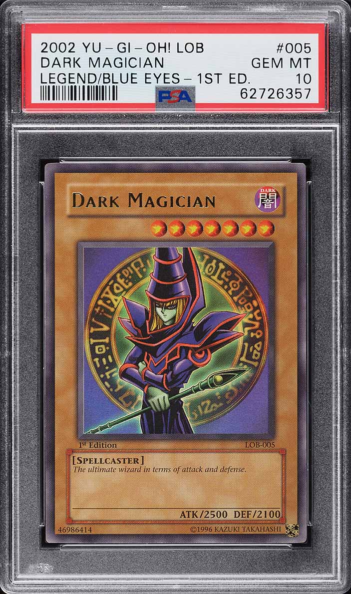 Dark Magician · Anglais · PSA 10 GEM MINT PSA 10 GEM MINT · 62726357